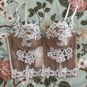 Victoria's Secret Sheer Corset